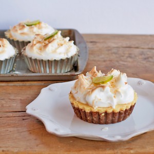 key lime pie with meringue topping